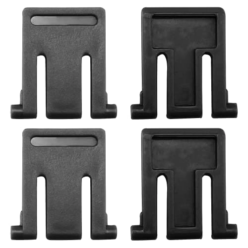 Keyboard Stand Feet Legs Replacement Kit - 4pcs Black