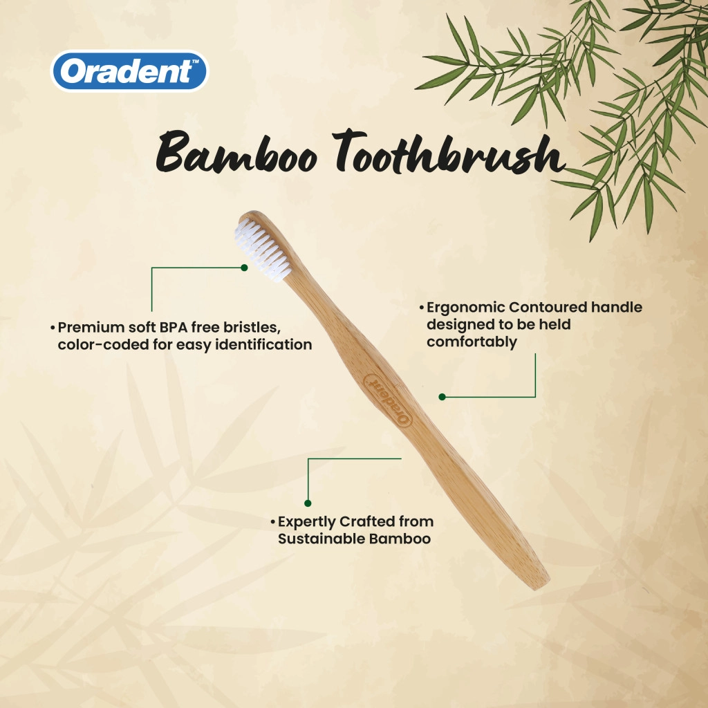Eco Adult Bamboo Toothbrush - Soft