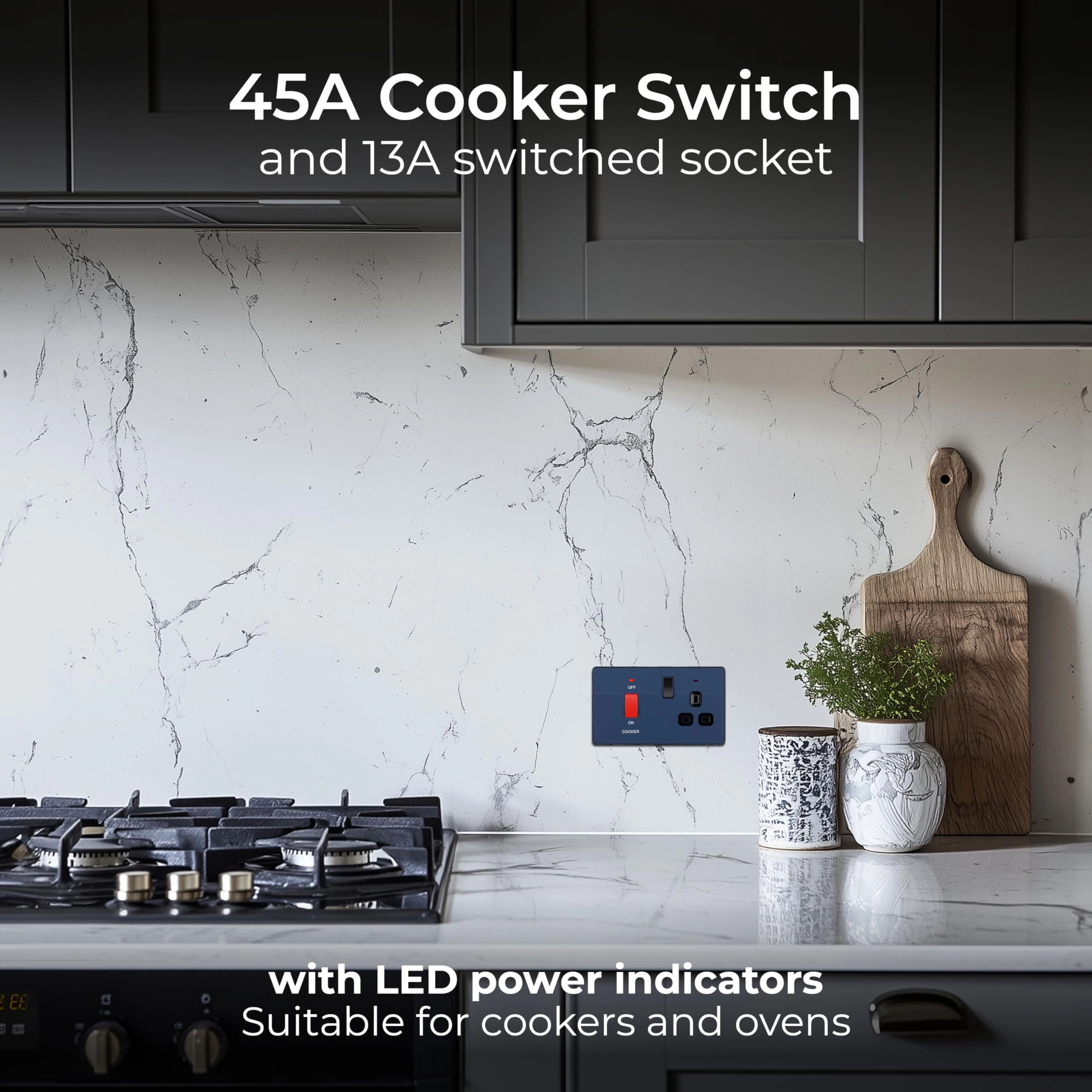Cooker Control Unit - 45A Double Pole