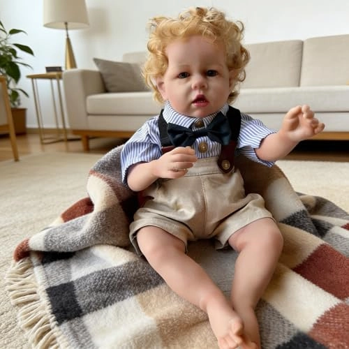 LOULOU Reborn Baby Doll - 20 Inch Full Body Vinyl Boy Ages 3+