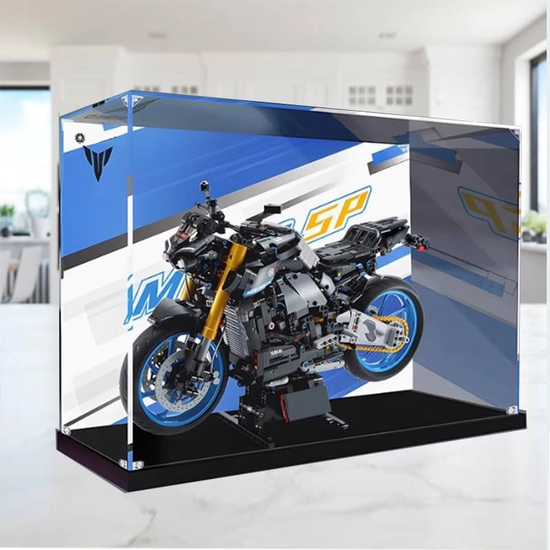 Display Case (42159) - Clear Acrylic Mirror Bottom