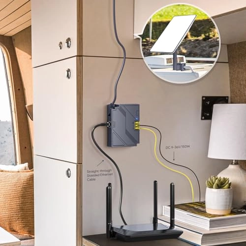 PoE Injector - DC48V 150W 1 Gigabit