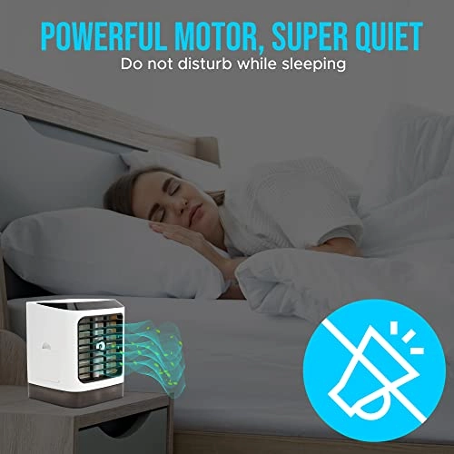 Personal Air Cooler - Remote Controller 7-Coloured LED 500ml