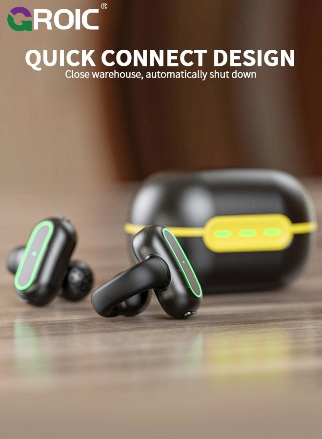 Clip-on Wireless Earbuds