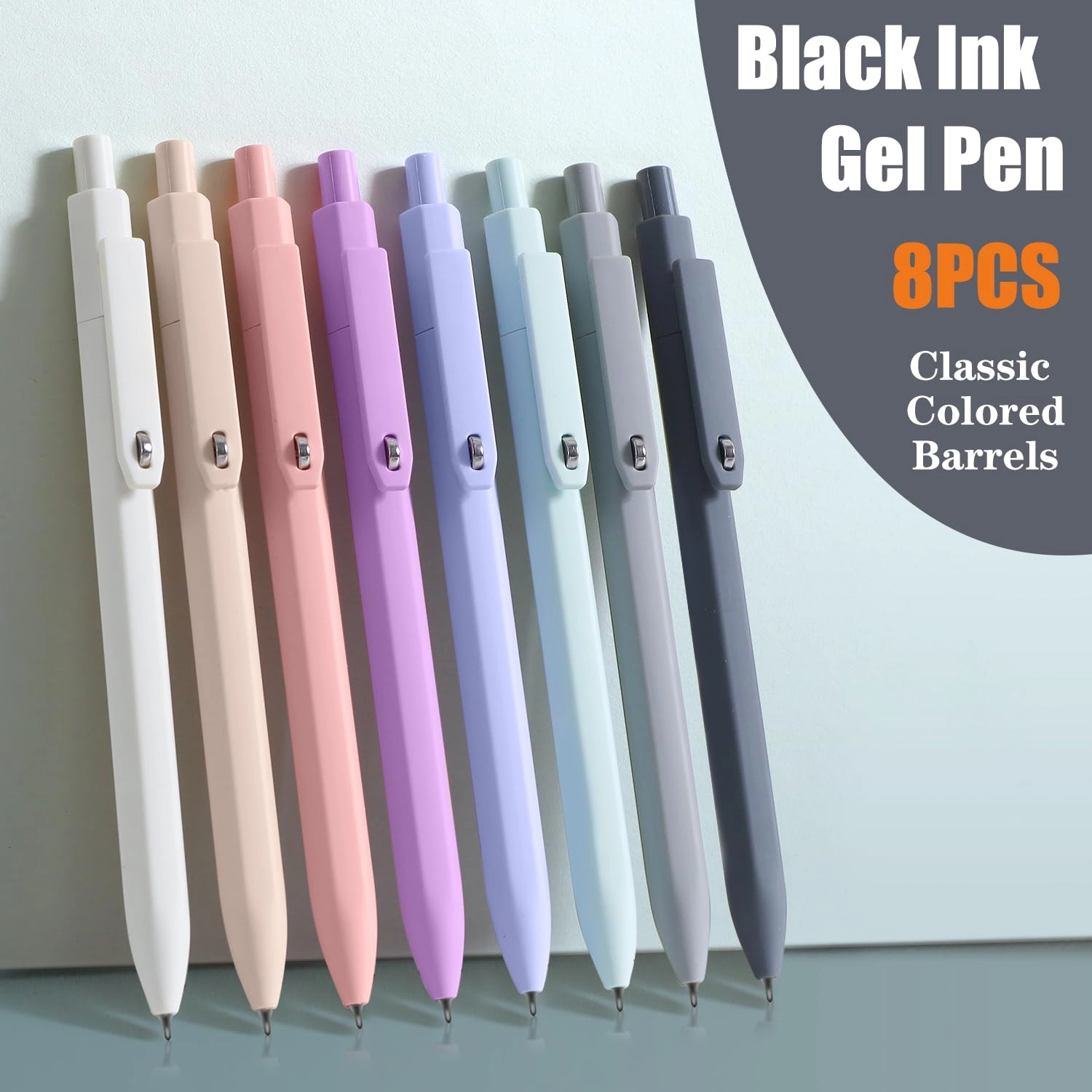Aesthetic Pens - 8 Pcs 0.5mm