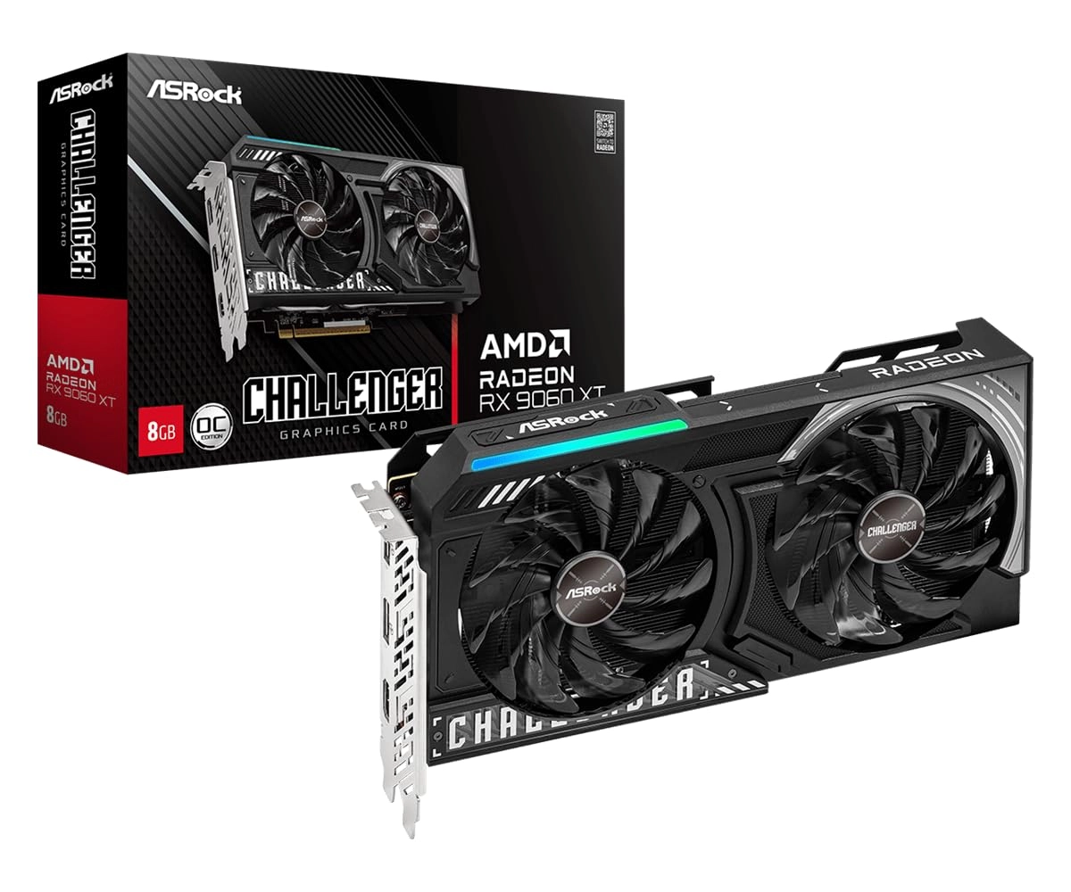 Asrock RX 9060 XT Challenger - 8GB