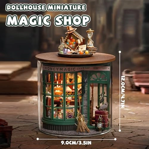 Romantic and Cute Dollhouse Miniature DIY House Kit - Paris Gift Store