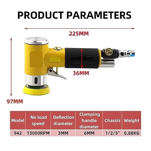 H-3M - 1/4 Inch Pneumatic 16000RPM