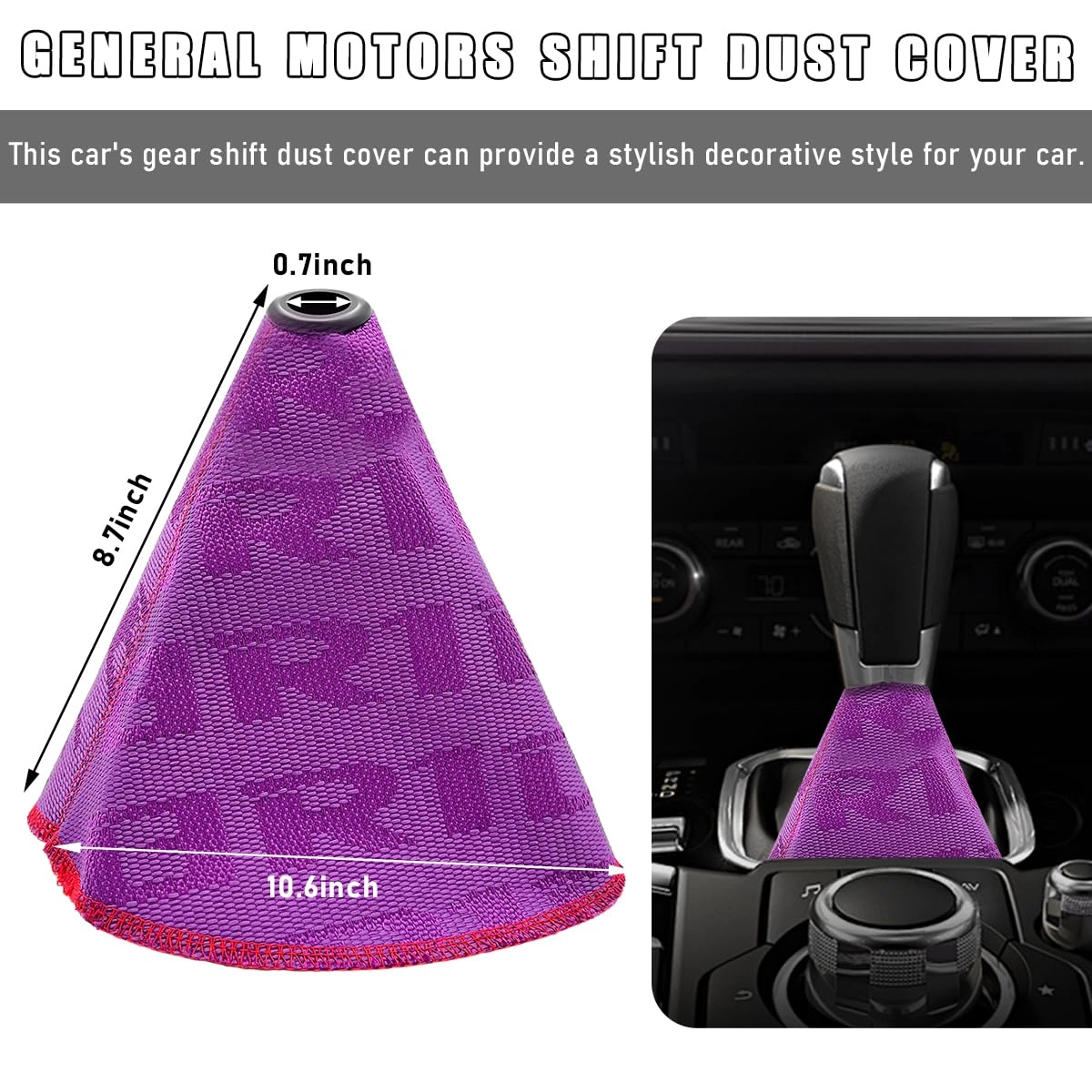 Car Shift Boot Cover