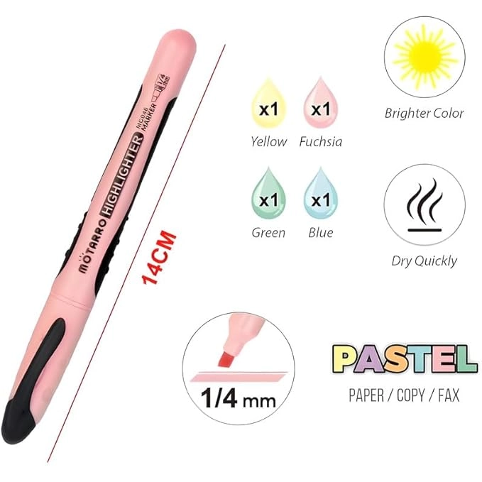 Highlighter - Assorted Colors 1/4mm