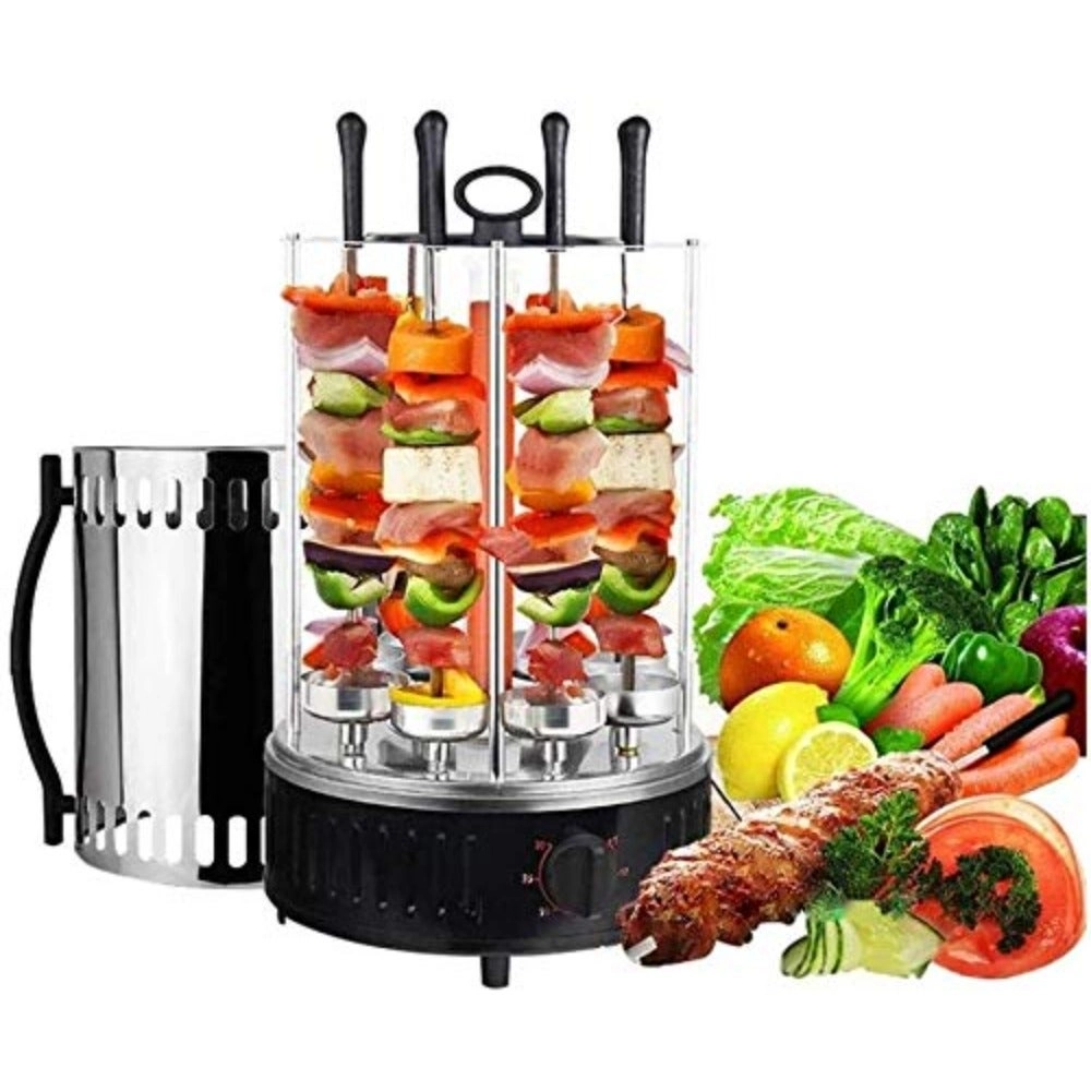 Generic Vertical Rotisserie Oven - Countertop Rotating