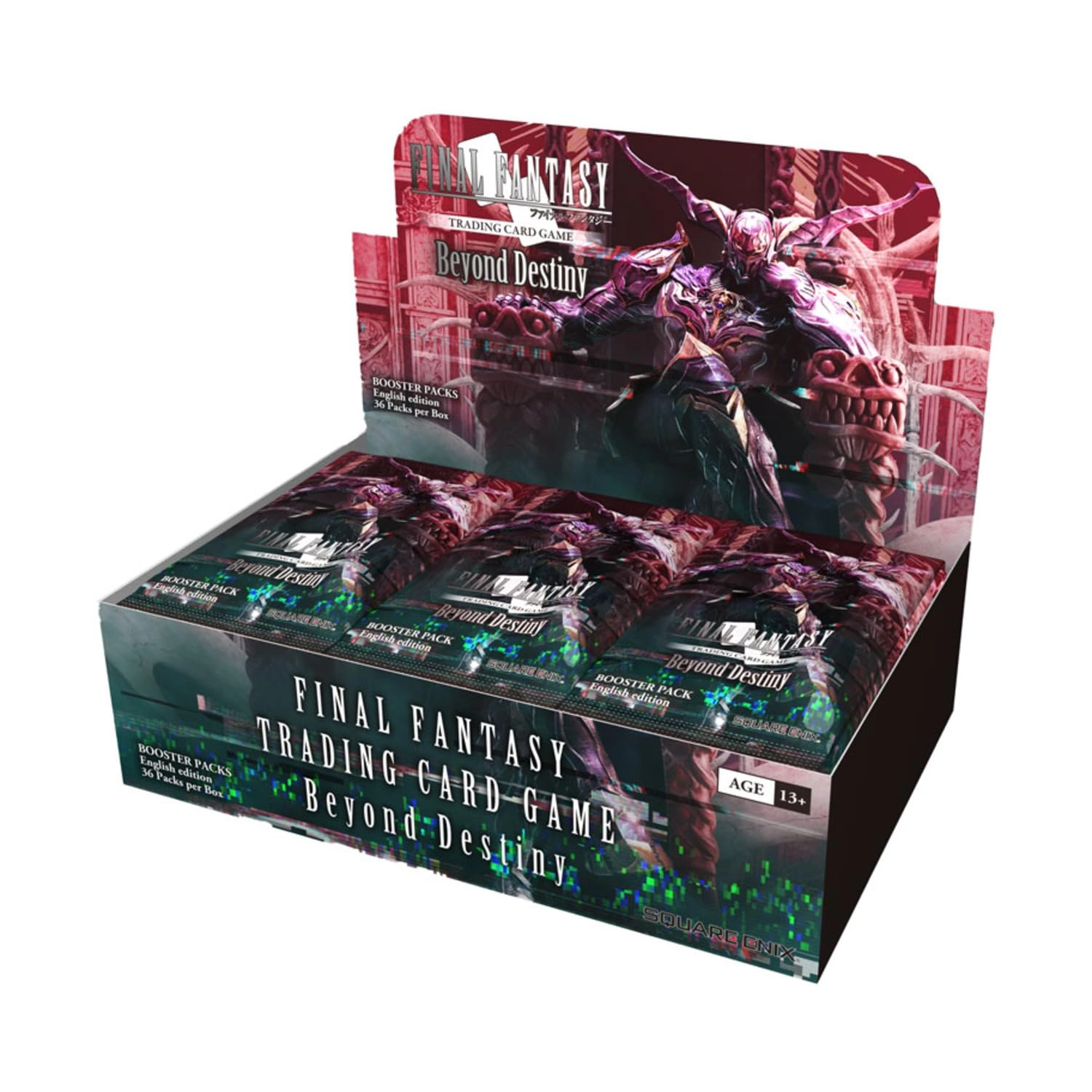 Square Enix Final Fantasy TCG Beyond Destiny Booster Box - English 36pcs