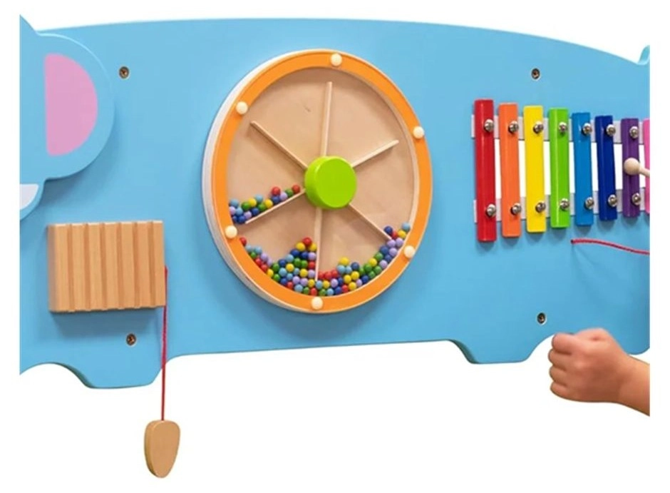 VIGA Wooden Elephant Wall Toy - Suitable for 12 months & above