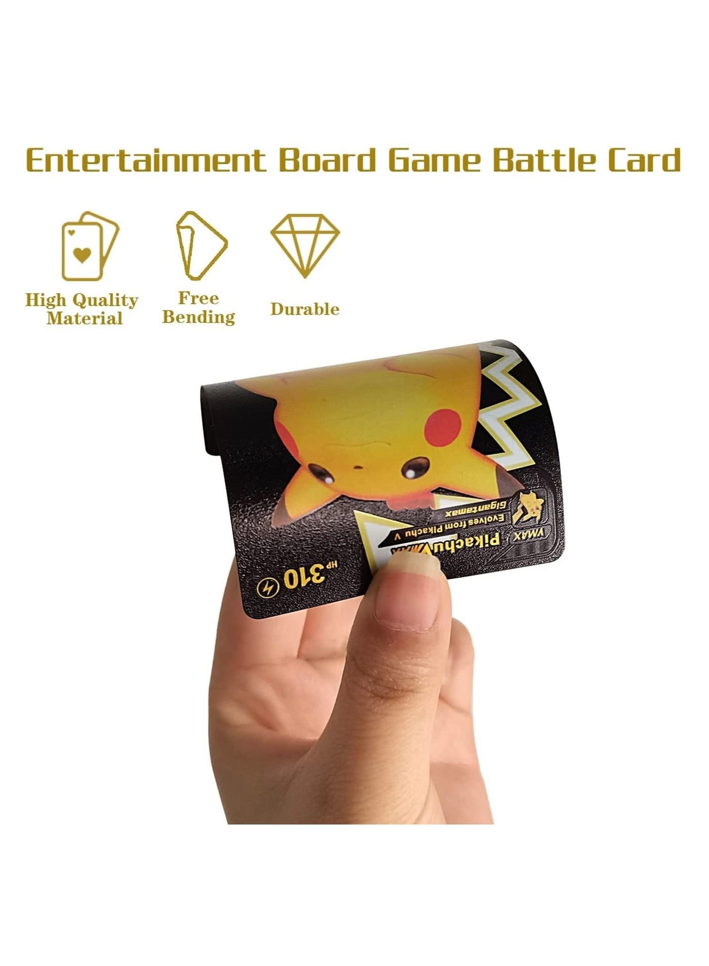 Assorted Cards Deck Box Set - Gold 55pcs