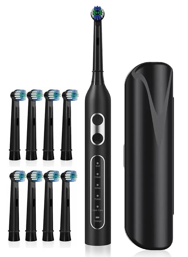 epicarma EA-RBRSHE7-BK - 5 Cleaning Modes Black