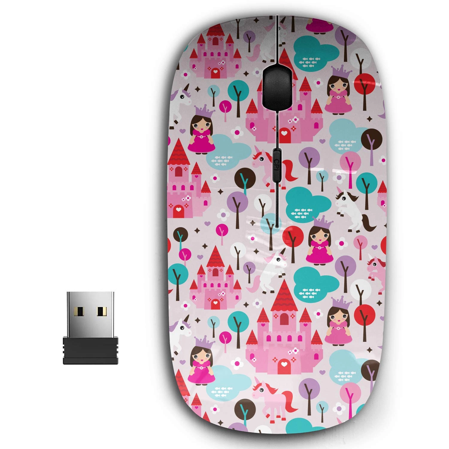 Ergonomic Portable Mouse - USB Wireless