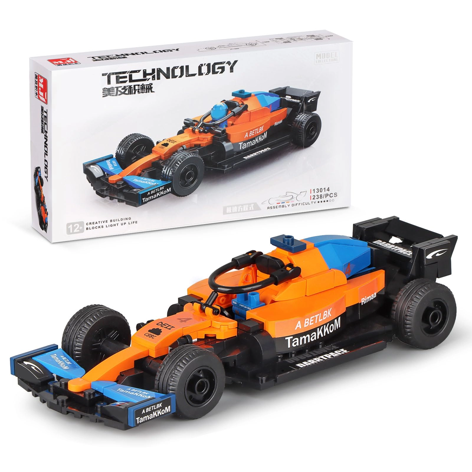 IBLOTIME F1 Speed Champions Building Set