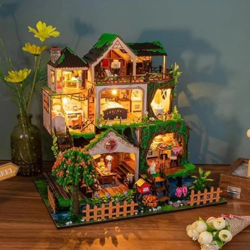 Fairy Tale Forest DIY Dollhouse Kit - Fantasy & Castle