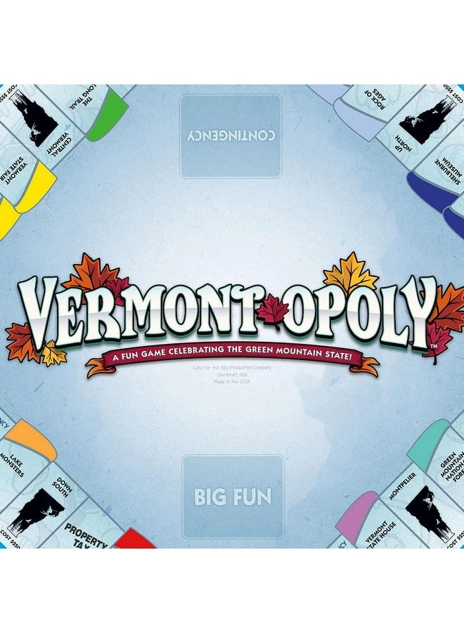 Vermont-Opoly: State Themed