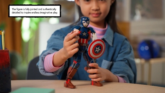 Marvel Captain America (76258) - Construction Figure