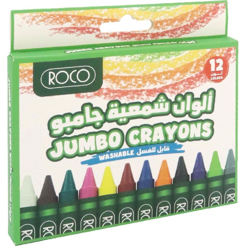 Roco Wax Crayon - 12 Colors