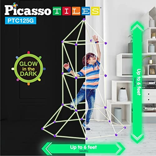 Fort Building Kit - 125 pcs