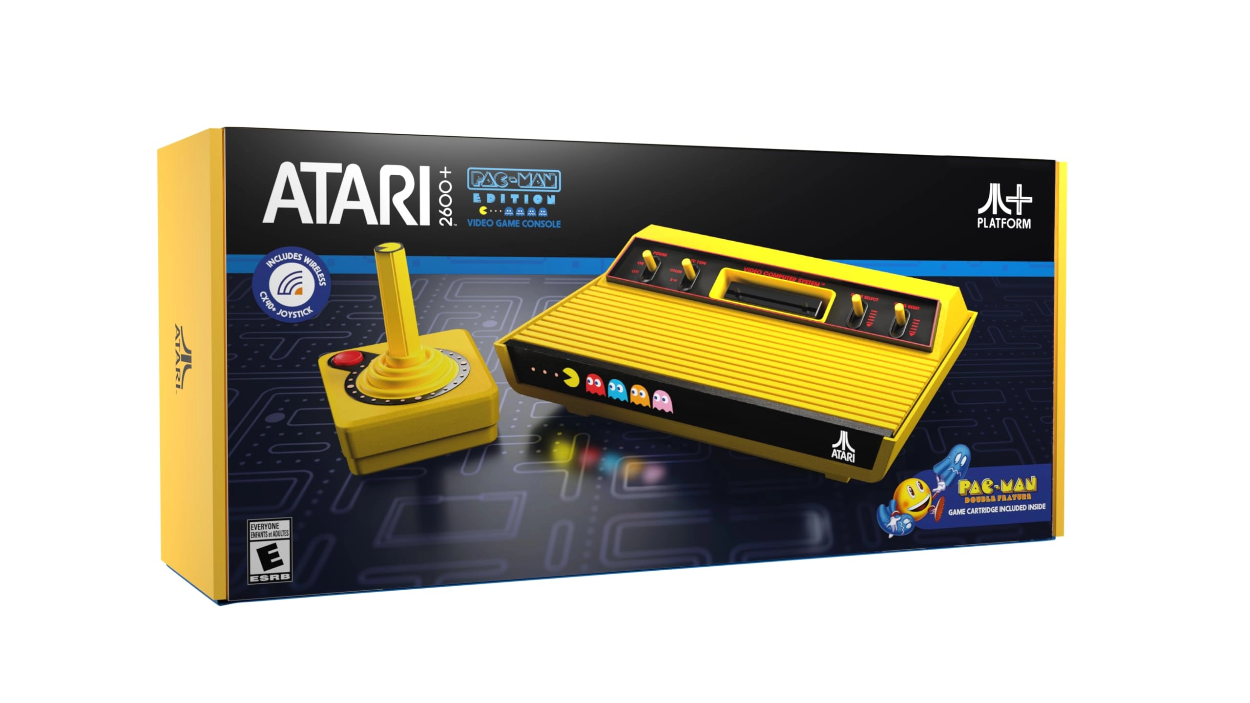 PLAION 2600+ + PAC-MAN: Double Feature 2-in-1 + CX-40+