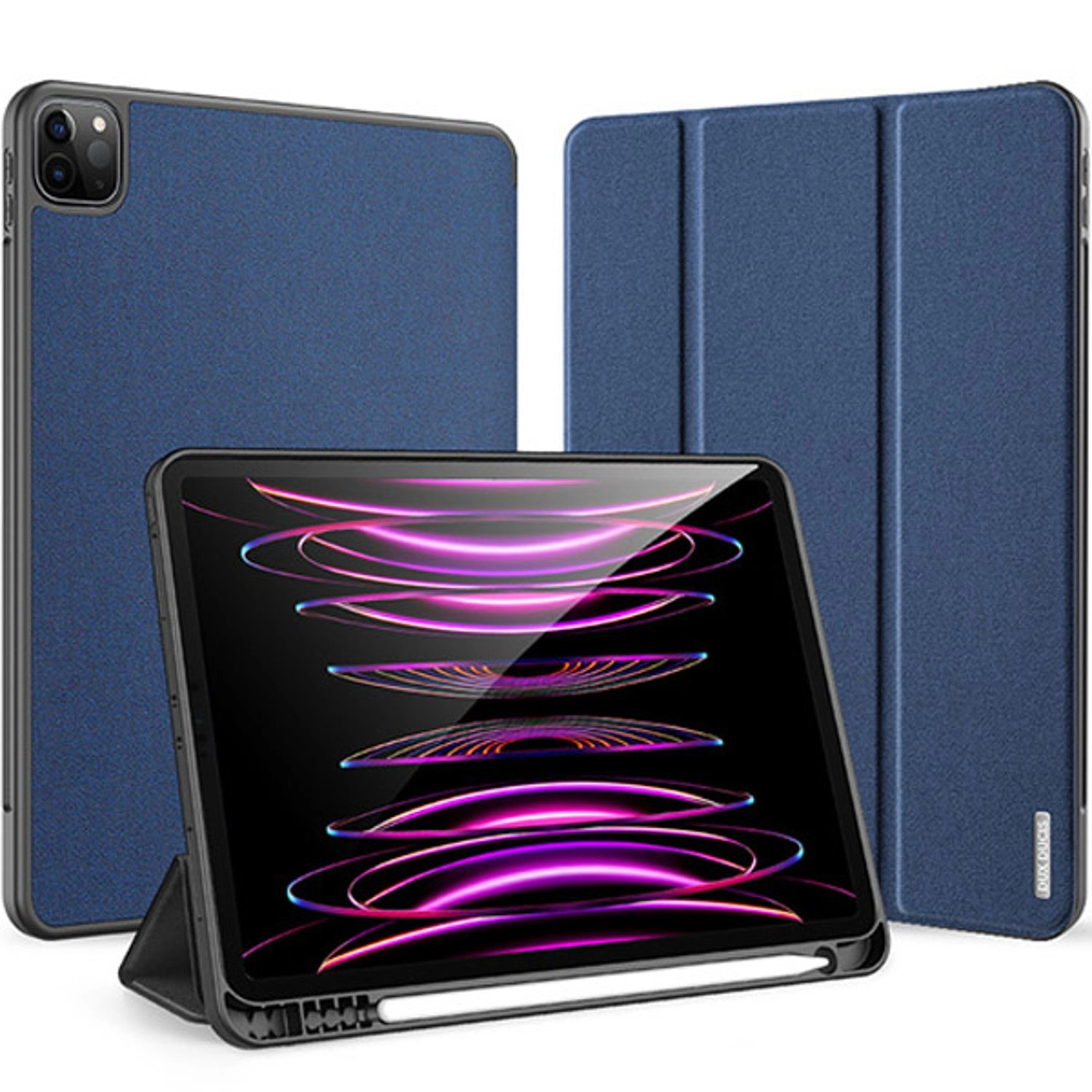 Folio Case with Pencil Holder for iPad Pro 11-inch (2020, 2021, 2022)