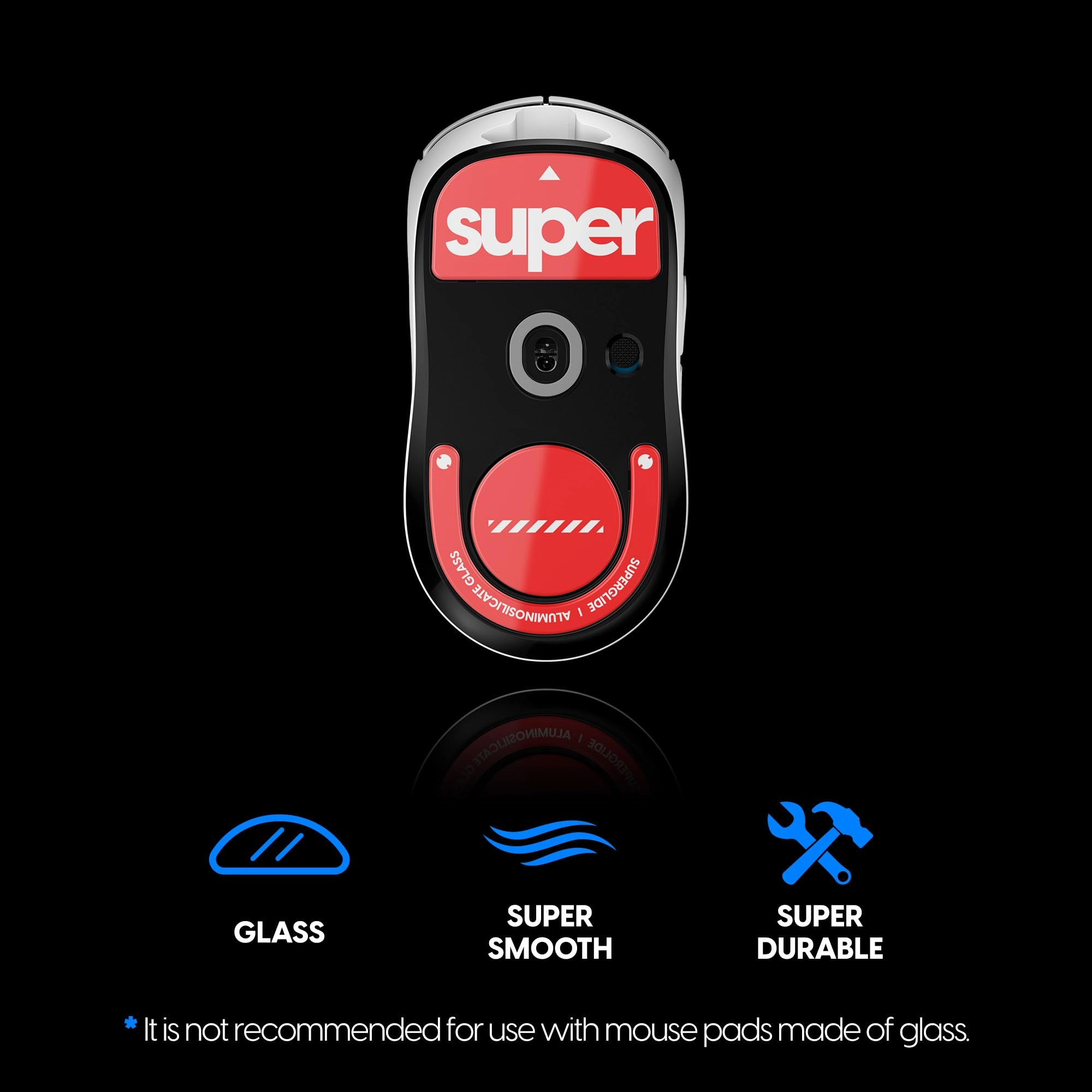 Superglide Glass Gaming Mouse Pad