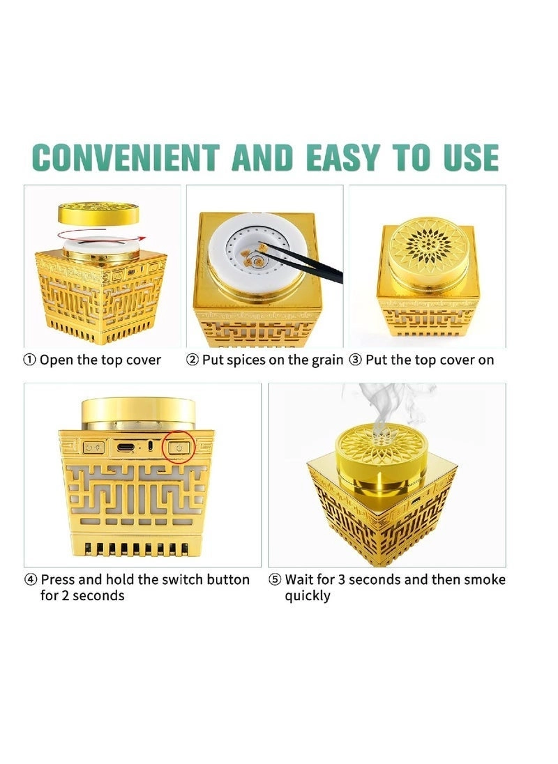 Quran Speaker & Mini Incense Burner