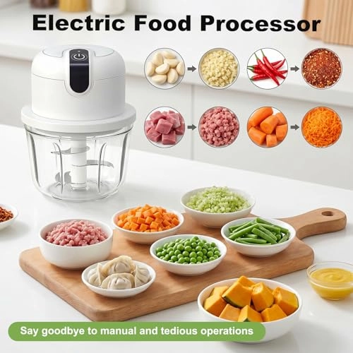 Mini Electric Chopper - 350 ml USB