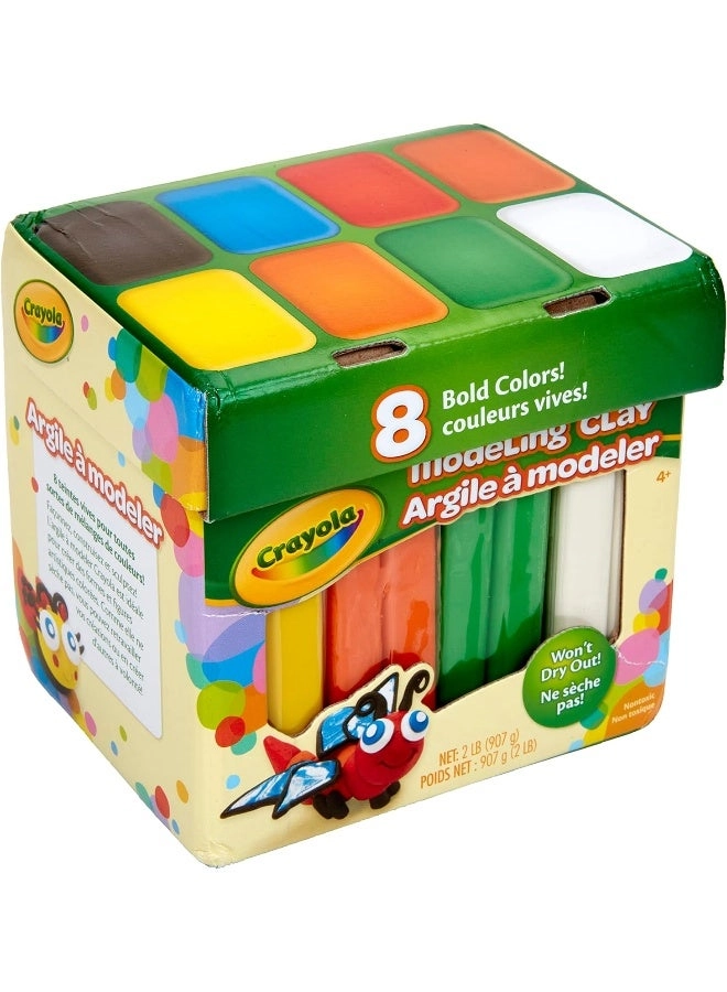 Modeling Clay - 908g 8pcs.