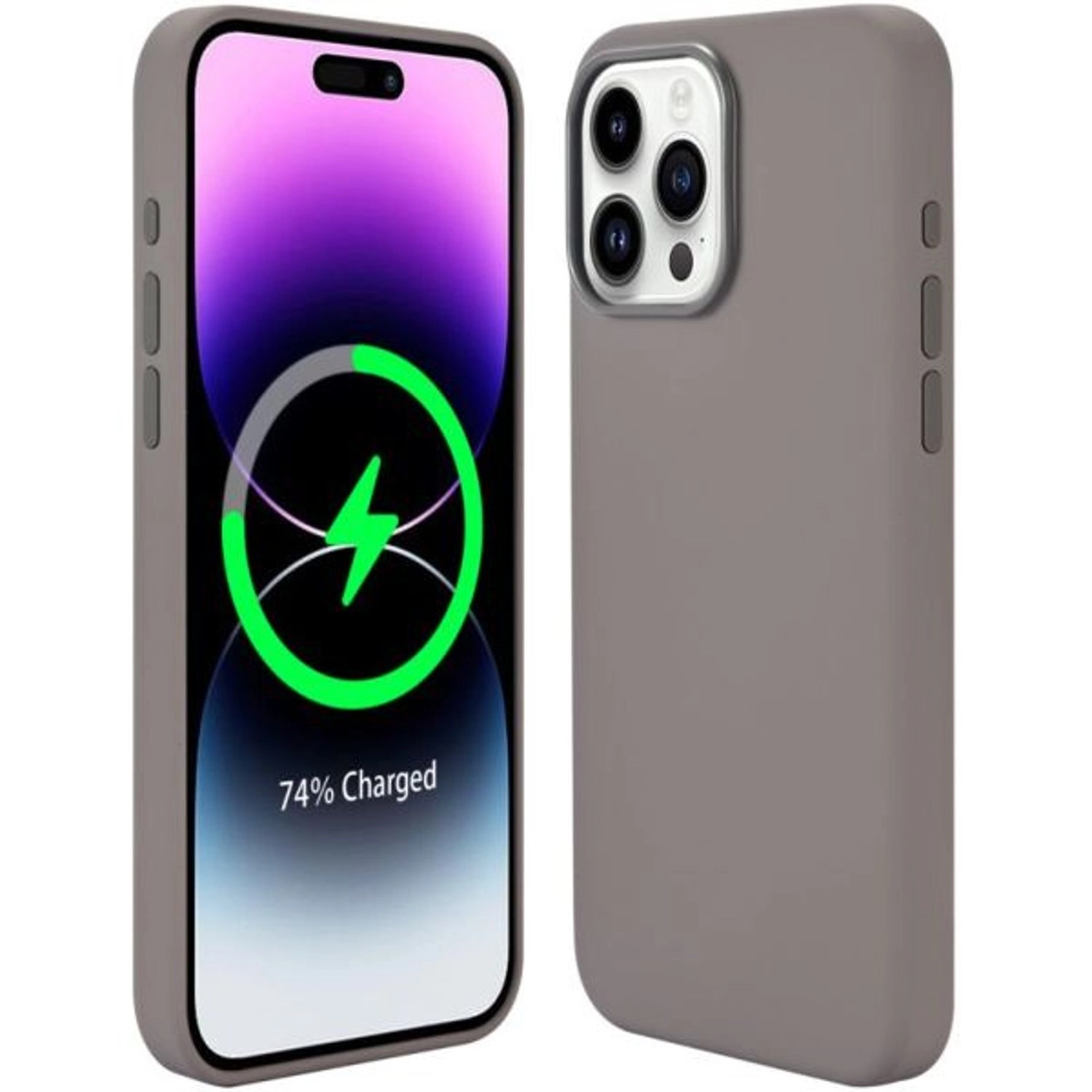 Protect Silicone Case with MagSafe for iPhone 15 Pro Max