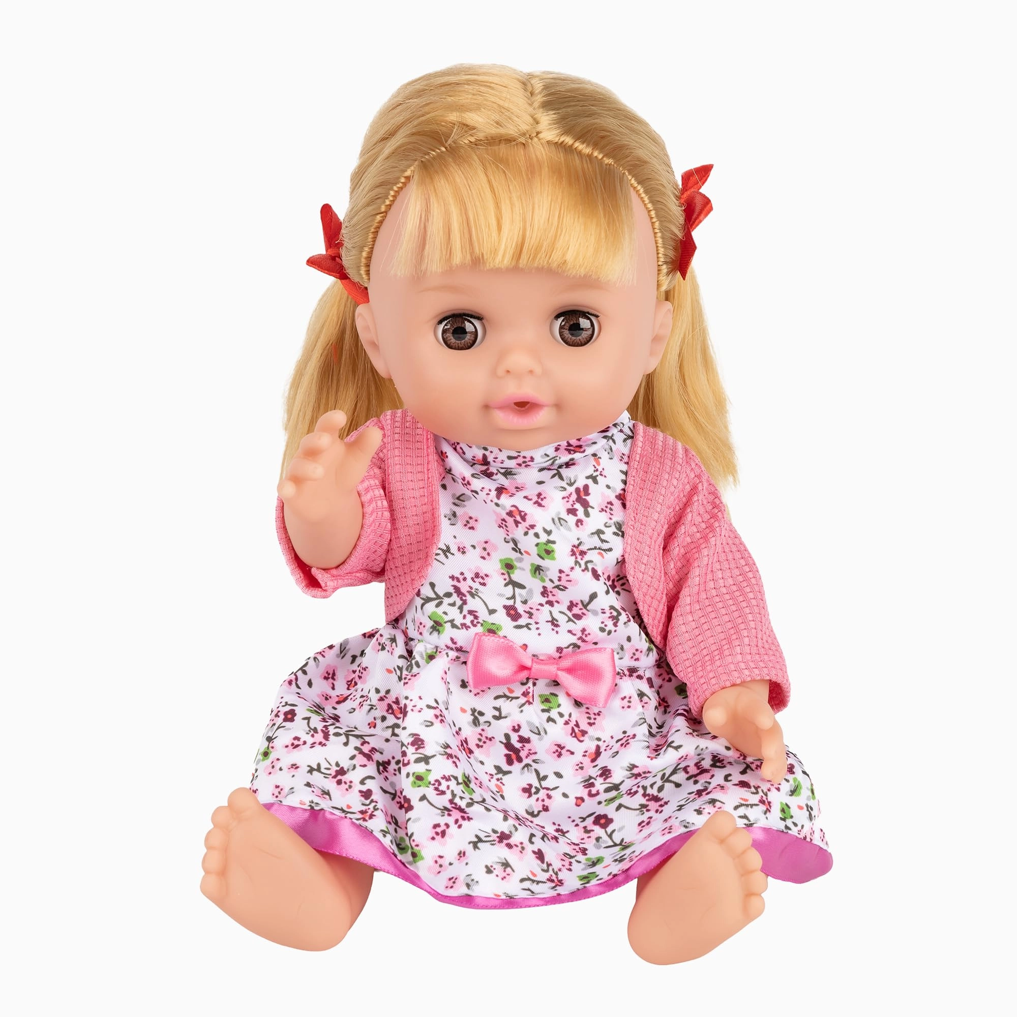 Kinderplay﻿ MiMi Baby Doll - 30 cm 18-piece Hairdressing Set