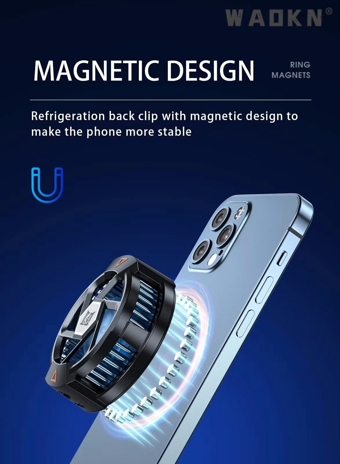 Mobile Phone Cooler - MagSafe Compatible Semiconductor Cooling