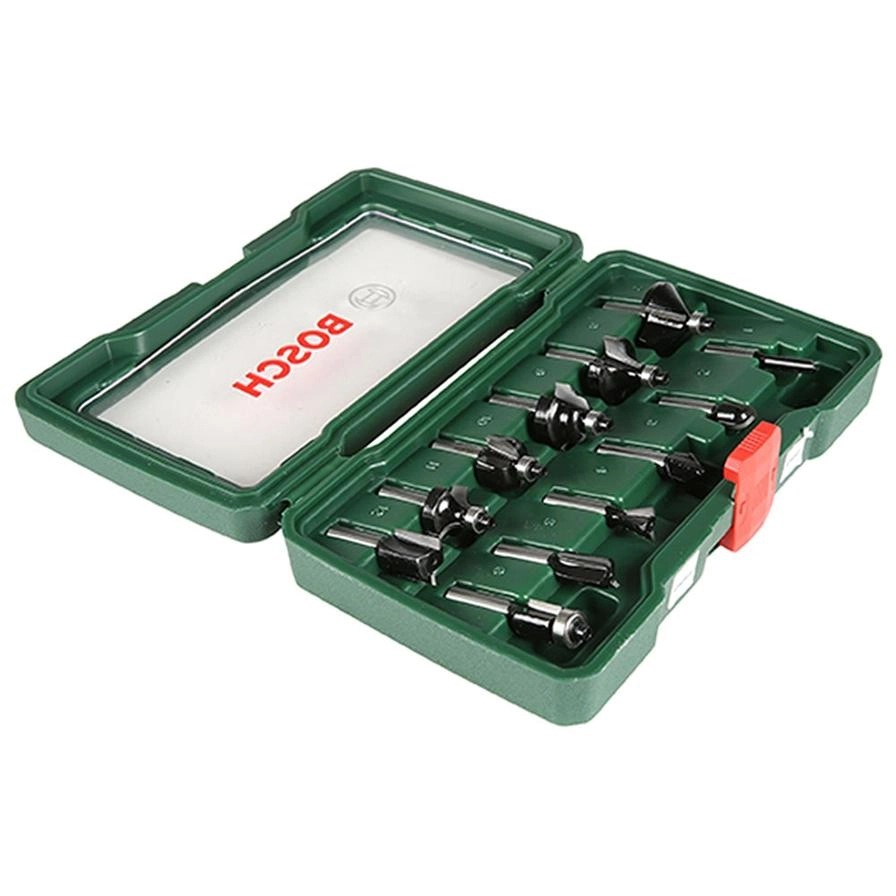 Bosch Router Bits Set - 12 piece(s)