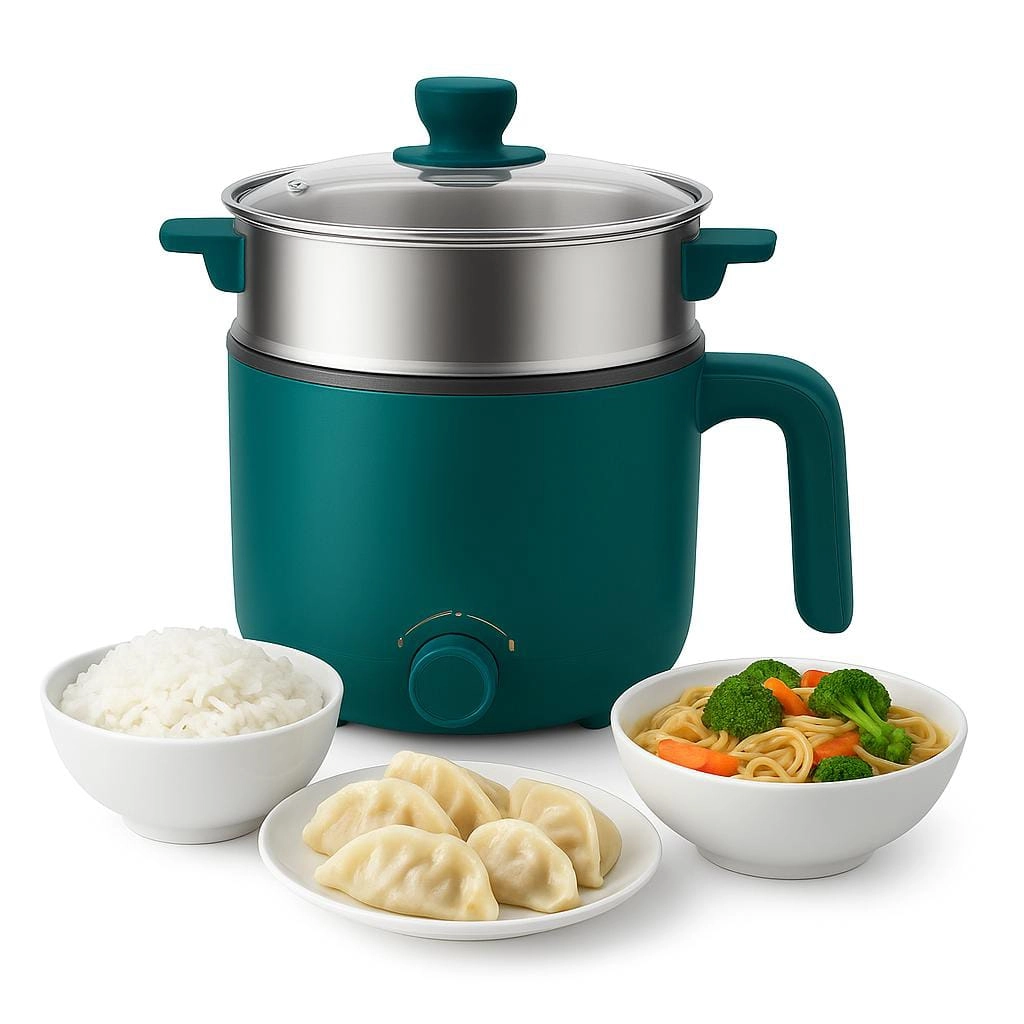 Veltric 4 in 1 Mini Electric Multi Cooker - 1.2L