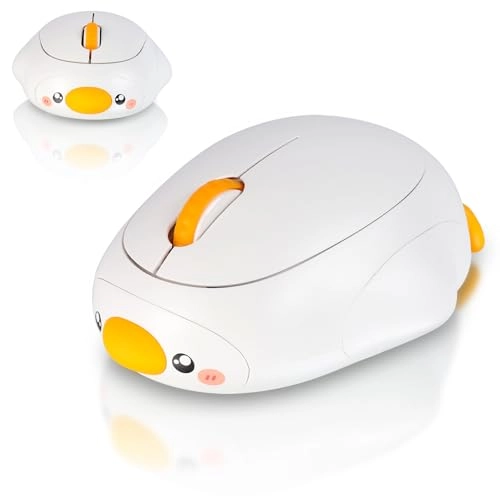 Cute Penguin Bluetooth Wireless Mouse - USB