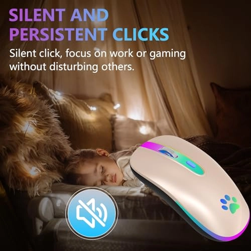 Rechargeable Optical Mouse - Wireless