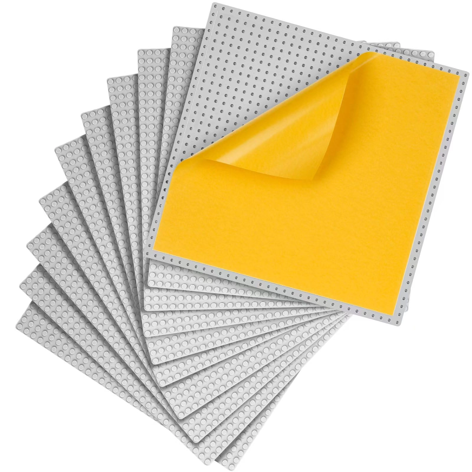 Peel-and-Stick Baseplates - 10pcs