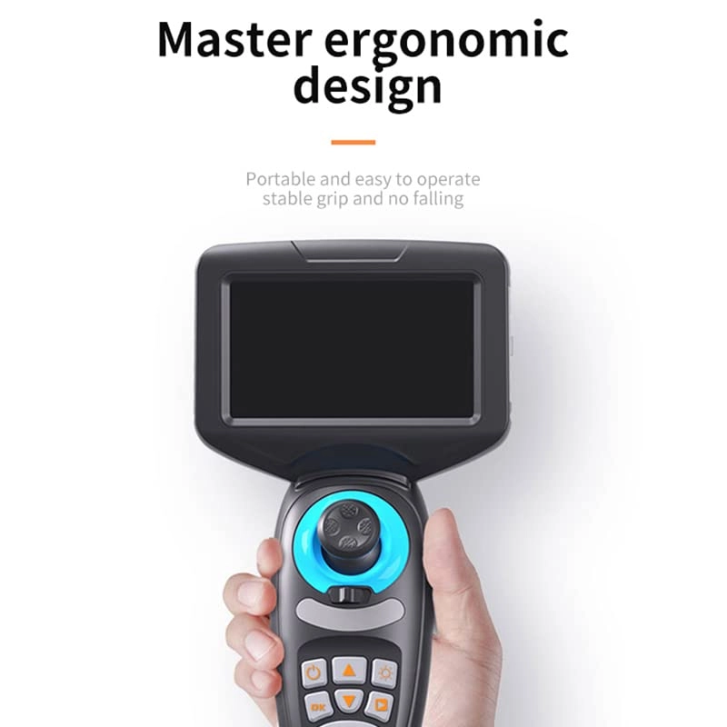 Dual Lens Endoscope - HD 4.5'' LCD Screen Light