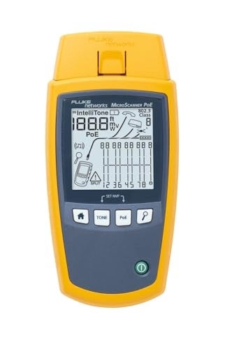 Fluke MicroScanner2 - RJ11 RJ45 coax 10/100/1000Base-T