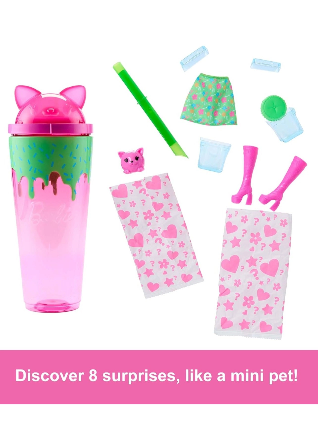 Barbie Pop Reveal Shakes Series - 8 Surprises Scented Ages 36+