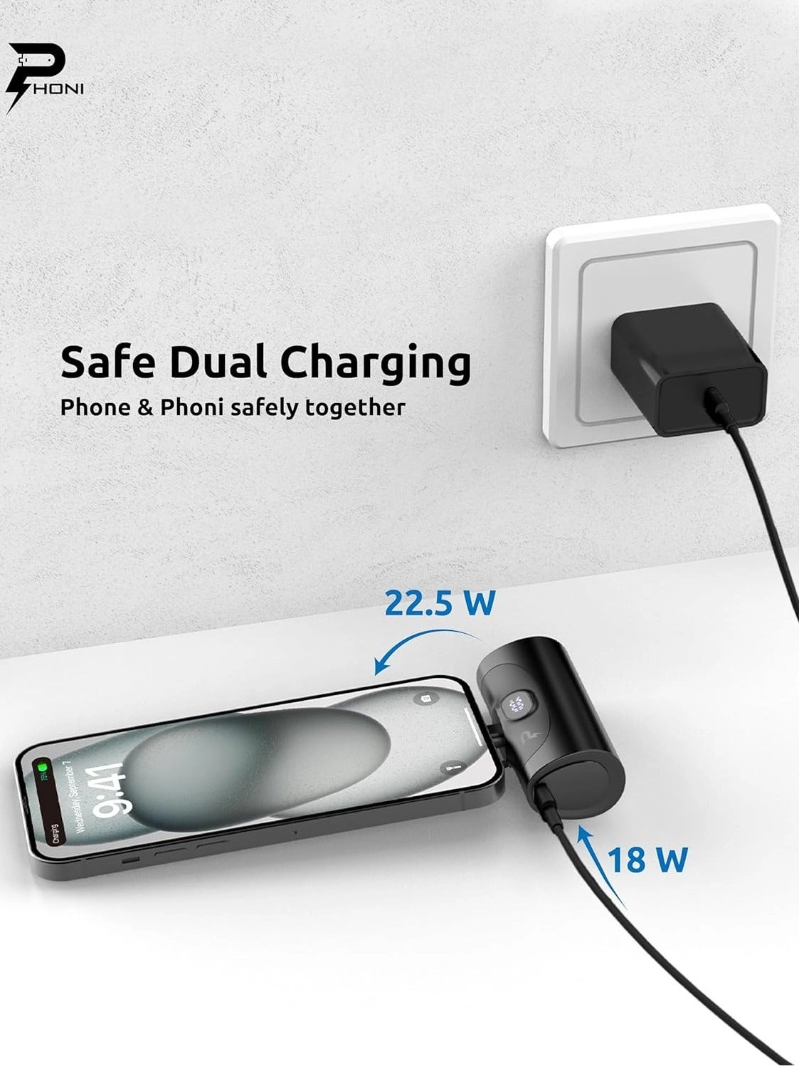 4-in-1 Power Bank Station - 5000mAh 30 Watt 4