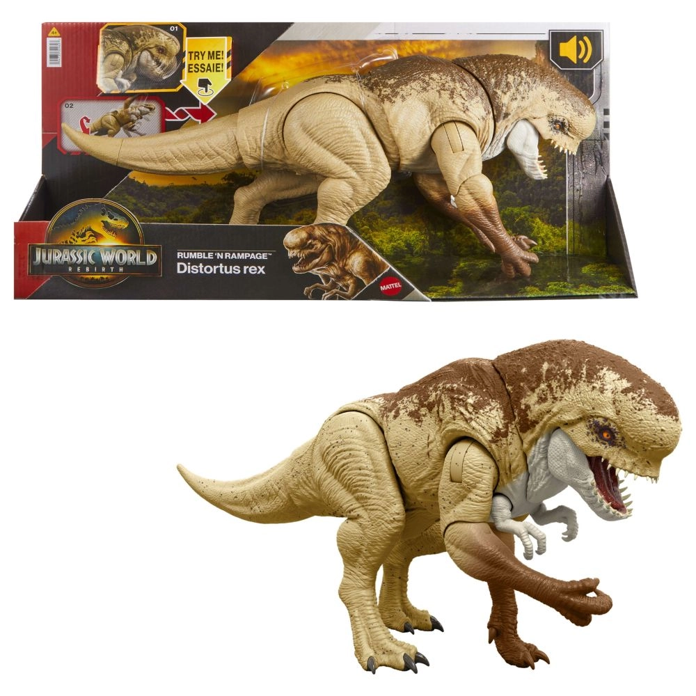 Mattel Jurassic World - Distortus rex (JGB58)