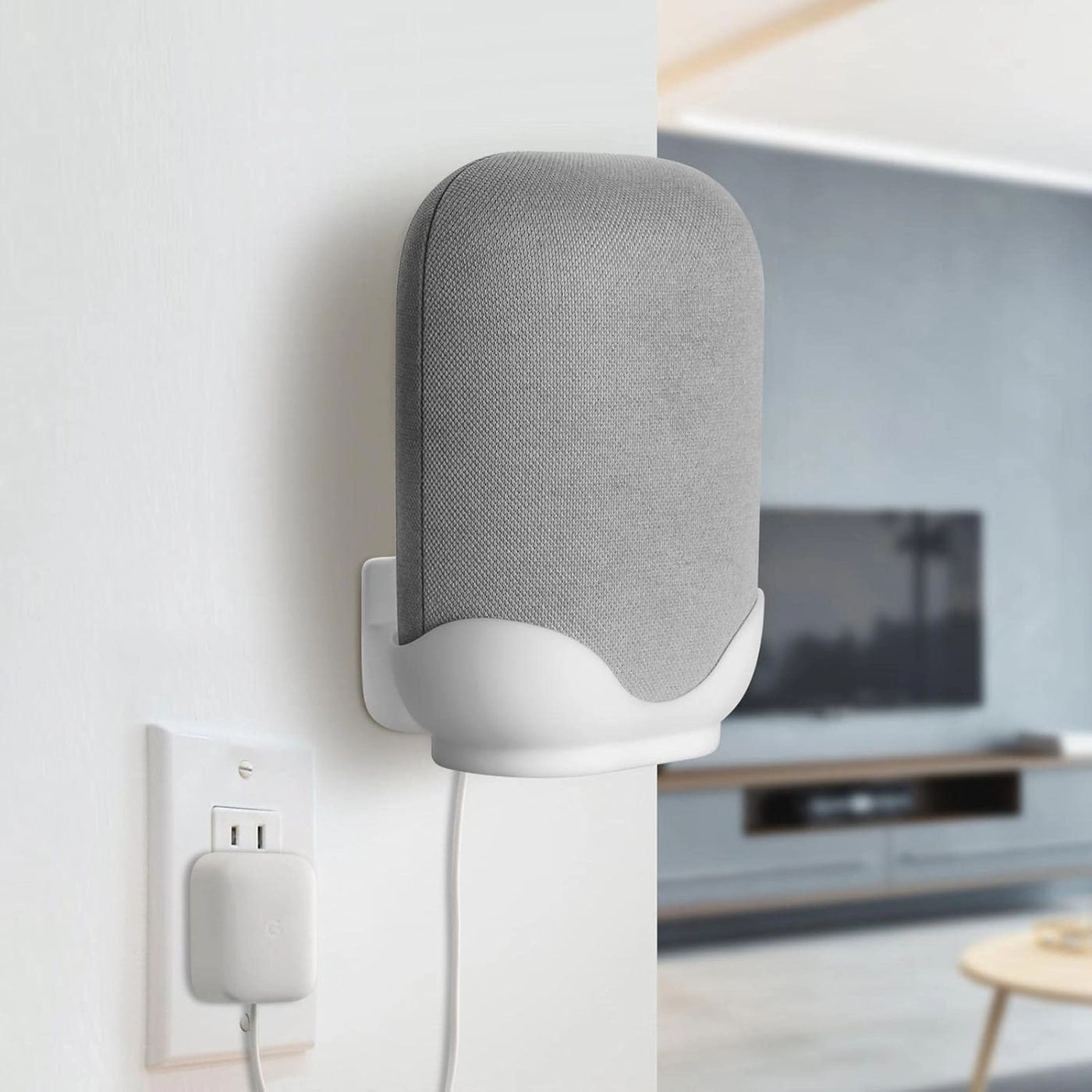 Wall Mount Holder - Google Nest Audio White