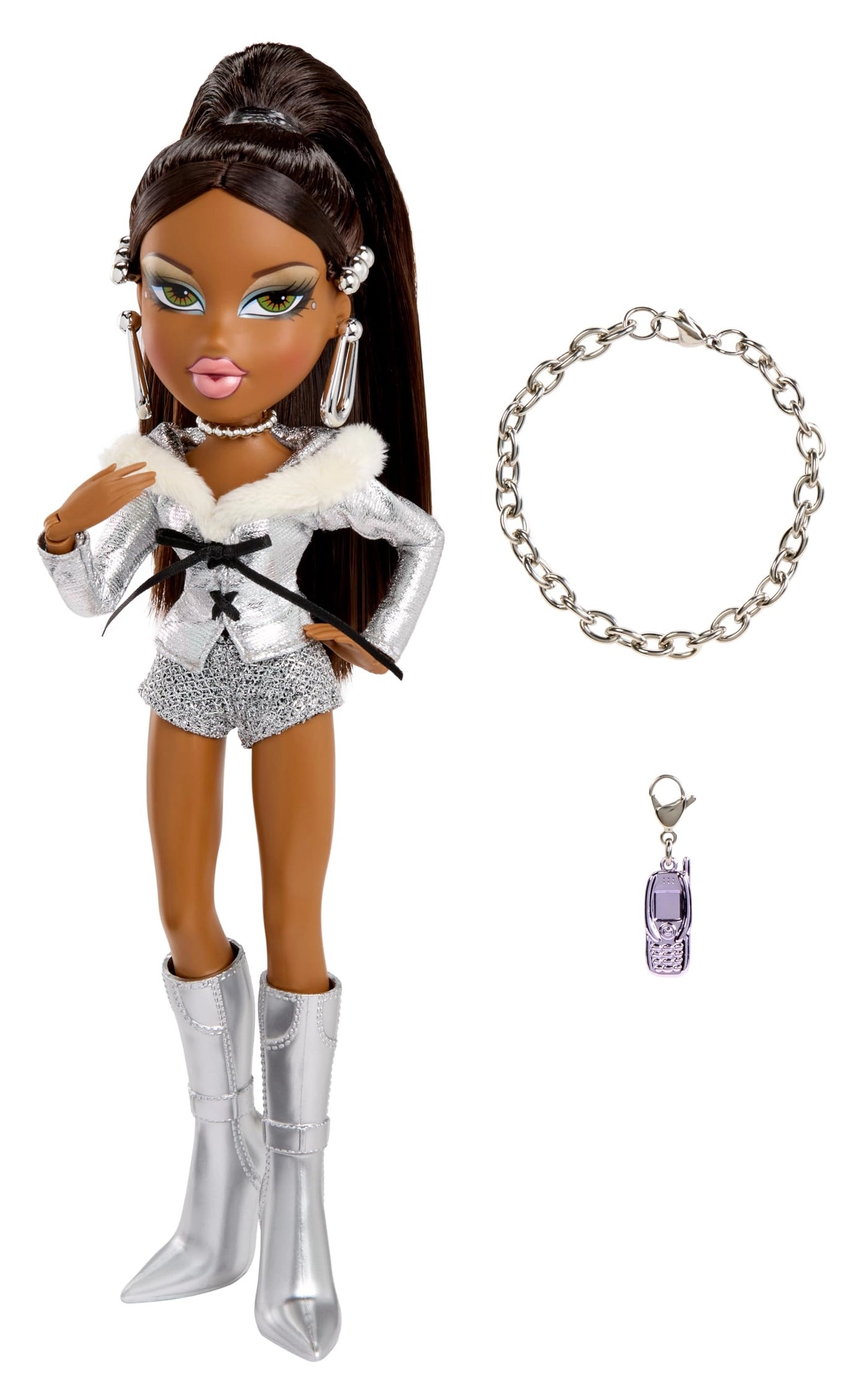 Sasha Fashion Doll - Charmz Collectible Charm Bracelet