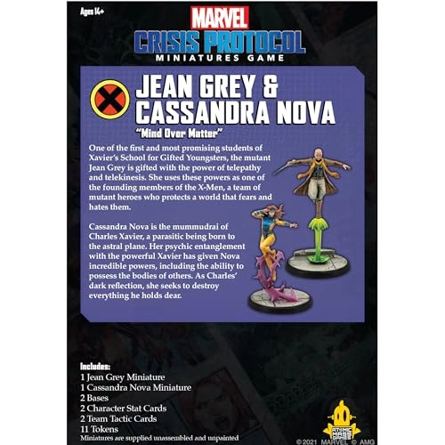 Marvel: Crisis Protocol: Jean Grey & Cassandra Nova Character Pack