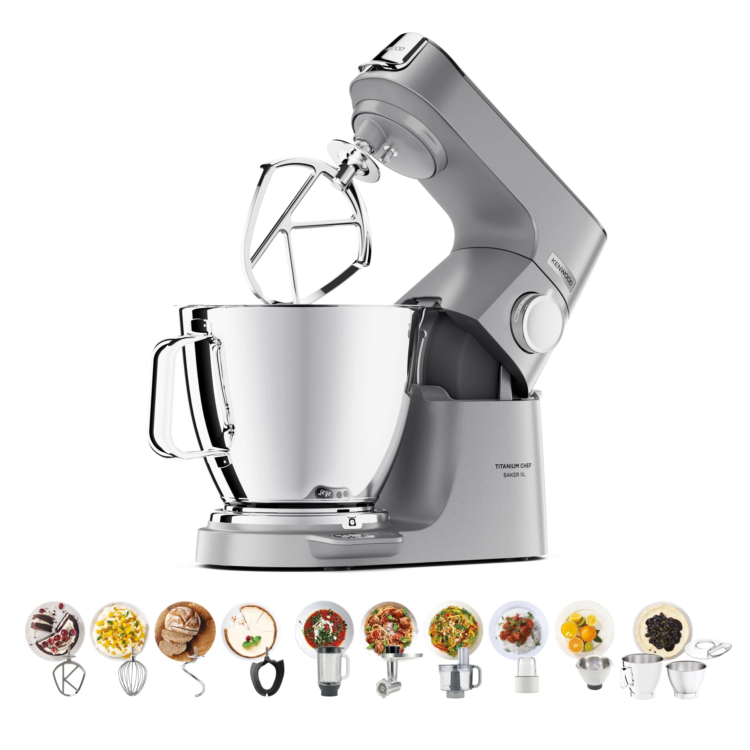 (Renewed) TITANIUM CHEF BAKER XL - 7 Liters 1200 watts
