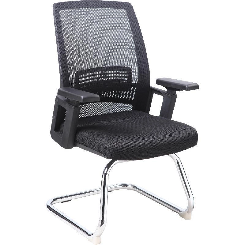Non Branded Executive Chair - Black PU Leather in Plastic Frame